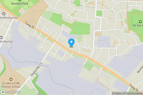 Map location for Garages, Horsman Street Bradford, BD4 9QZ