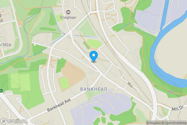 Map location for 162 Bankhead Road (2FF and Coal Cellar), Bucksburn, Aberdeenshire, AB21 9ED