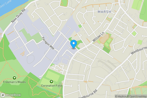 Map location for 56 - 64, Willow Lane, LANCASTER, Lancashire, LA1 5QF