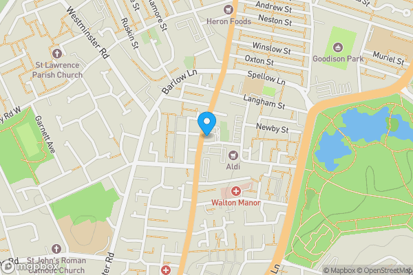 Map location for 202 Walton Road, Liverpool, Merseyside, L4 4BB