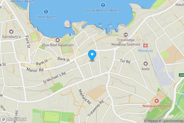 Map location for Seymour Avenue, Newquay, Cornwall, TR7 1BL