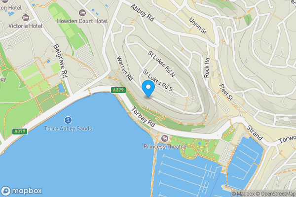 Map location for Flat 14 Bay Fort Mansions, Warren Road, Torquay, Devon, TQ2 5TN