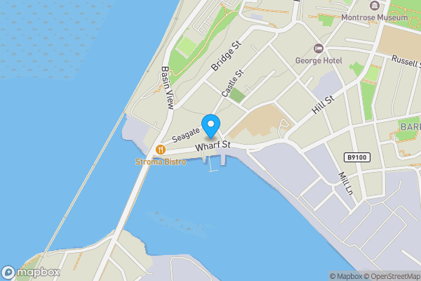 Map location for 31 Wharf Street, Montrose, DD10 8BD