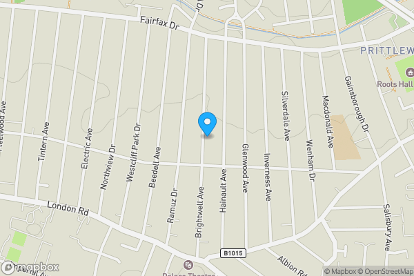 Map location for 86 Brightwell Avenue, Westcliff-On-Sea, Essex SS0 9EF