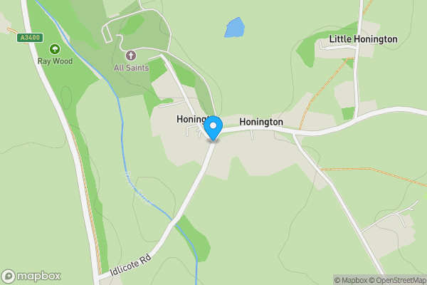 Map location for The Old School, Honington, Shipston on Stour, CV36 5AA