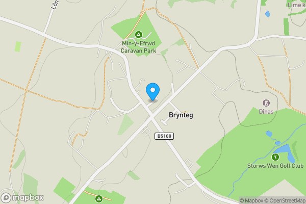 Map location for Cae Cali, Brynteg, Gwynedd, LL78 8JJ