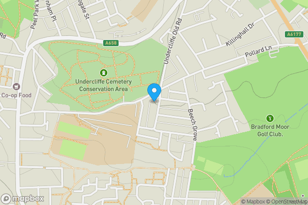 Map location for 197, Undercliffe Street Bradford, BD3 0PH