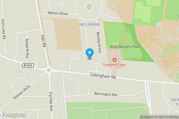 Map location for Tickton Grove, HULL, HU6 8NL
