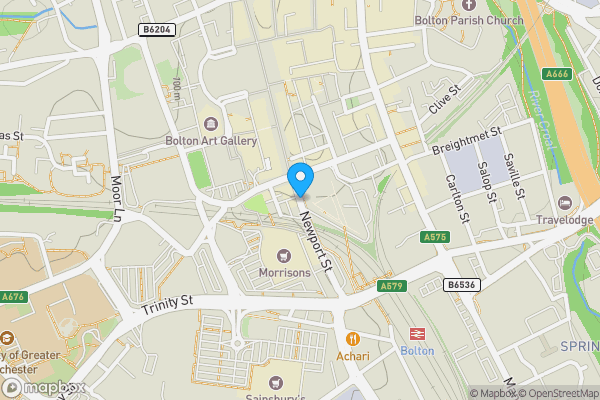 Map location for 64 Newport Street, Bolton, BL1 1PE