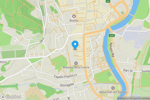 Map location for 8 Websters Yard, Highgate, Kendal, Cumbria LA9 4HA