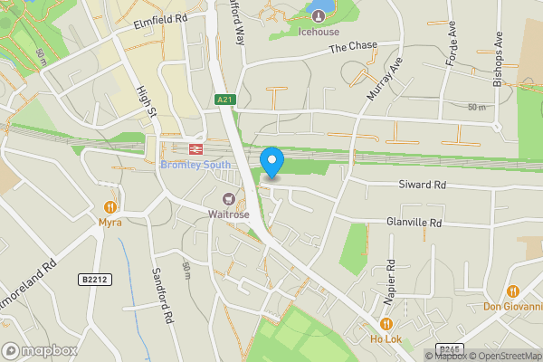 Map location for 28C Langdon Road, Bromley, BR2 9JS
