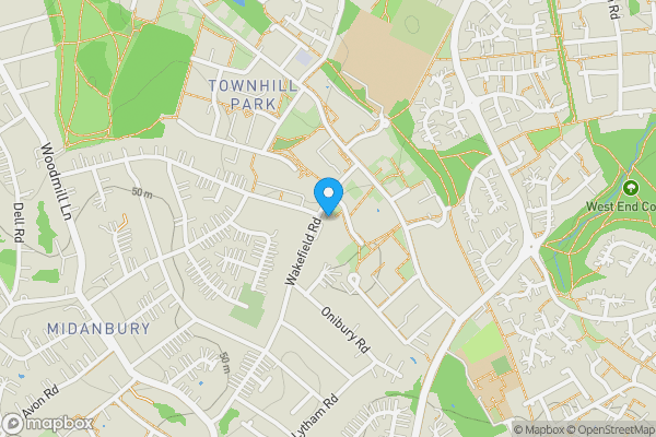 Map location for 2, Middleton Close, SOUTHAMPTON, Hampshire, SO18 2FP