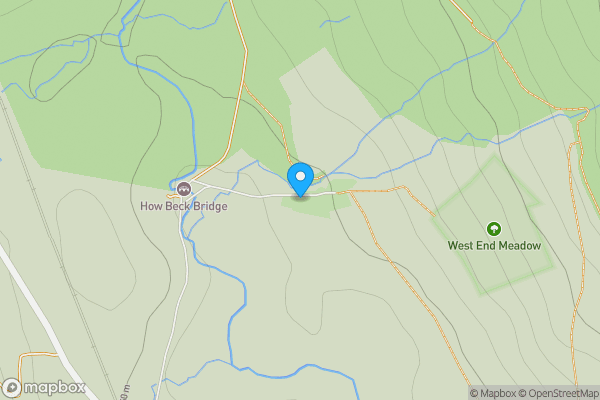 Map location for West End, Sedbergh, Cumbria, LA10 5PY