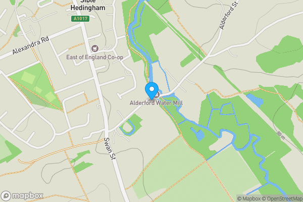 Map location for 40 Alderford Street, Sible Hedingham, Halstead, Essex, CO9 3HX