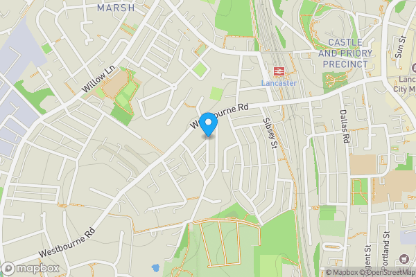 Map location for Redvers Street, LANCASTER, Lancashire, LA1 5EA