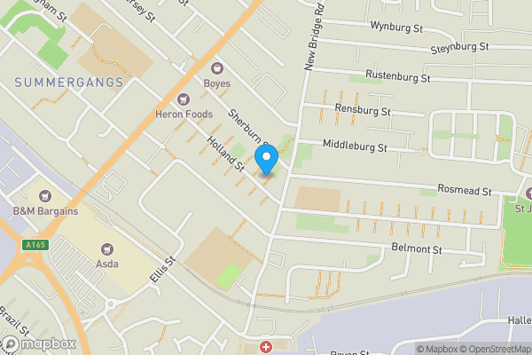 Map location for 10 Eastern Villas, Holland Street, Hull, East Yorkshire, HU9 2JW