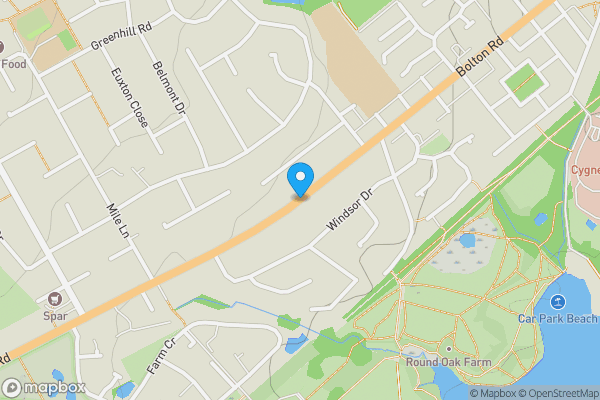 Map location for Bolton Road, Bury, Lancashire, BL8 2DJ