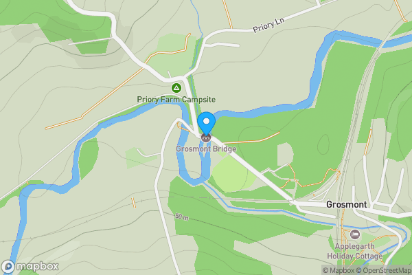 Map location for Grosmont House Grosmont, Whitby, North Yorkshire, YO22 5PE