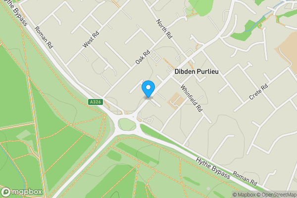 Map location for Flat 12, Heathlands Court, Beaulieu Road, SOUTHAMPTON, Hampshire, SO45 4BB