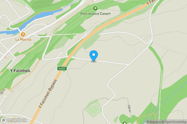 Map location for 10 Bryn Y Waen, Y Felinheli, Gwynedd, LL56 4QL