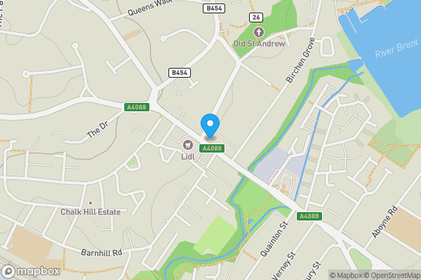Map location for 29 Blackbird Hill Kingsbury London NW9 8RS