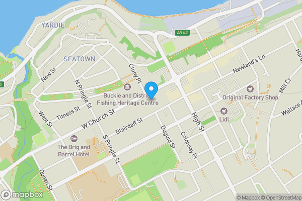 Map location for 3 West Church Street, Buckie, AB15 1BP