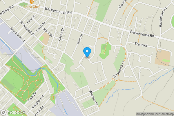 Map location for Priory Chase, NELSON, Lancashire, BB9 0NT