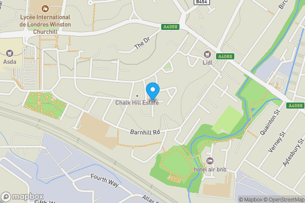 Map location for 196 Bilsby Lodge, Chalklands, Wembley, Middlesex, HA9 9DY