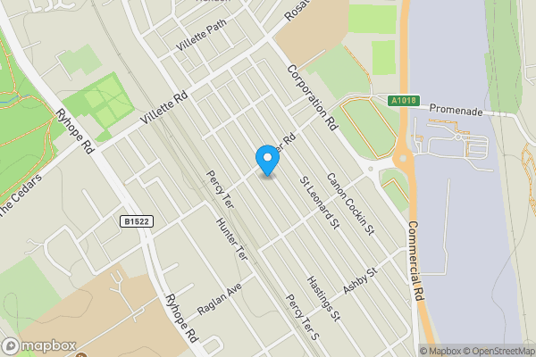 Map location for 66 Cairo Street, Sunderland, SR2 8QL