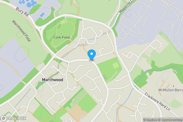 Map location for Marchwood Southampton, Hampshire, SO40