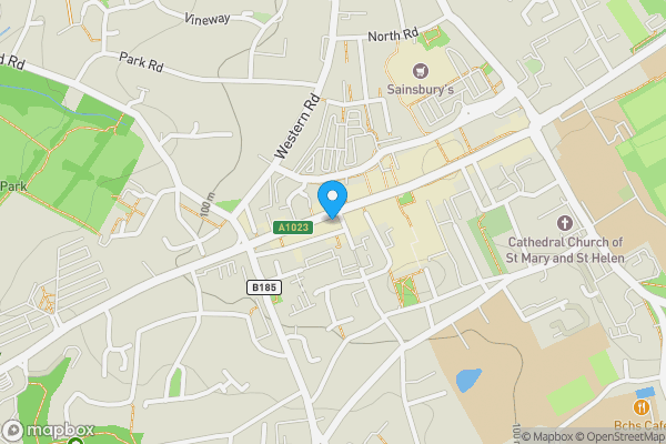 Map location for 78–82 High Street, Brentwood, Essex CM14 4AP