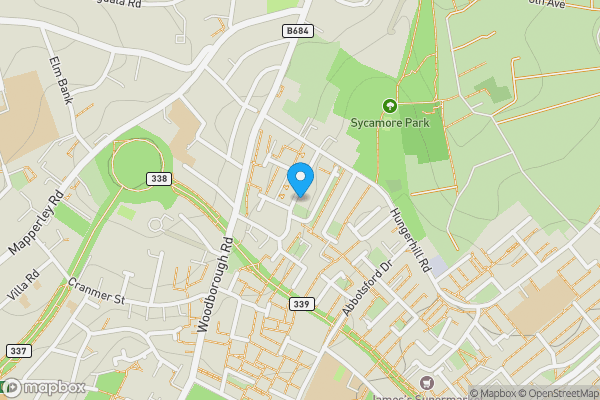 Map location for 4 Linden Street, Nottingham, Nottinghamshire, NG3 4ND