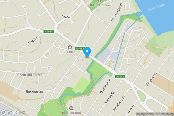 Map location for Flat 8, Talbot Court, Blackbird Hill, London, NW9 8SB