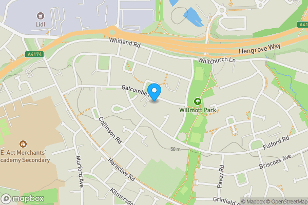 Map location for 104-108, Gatcombe Road, Bristol, Avon, BS13 9RG