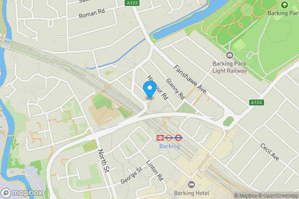 Map location for Wakering Road, Barking, Essex, IG11 8RN