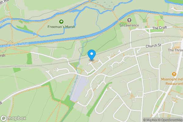 Map location for 18 Wessex Close, Hungerford, Berkshire, RG17 0NT