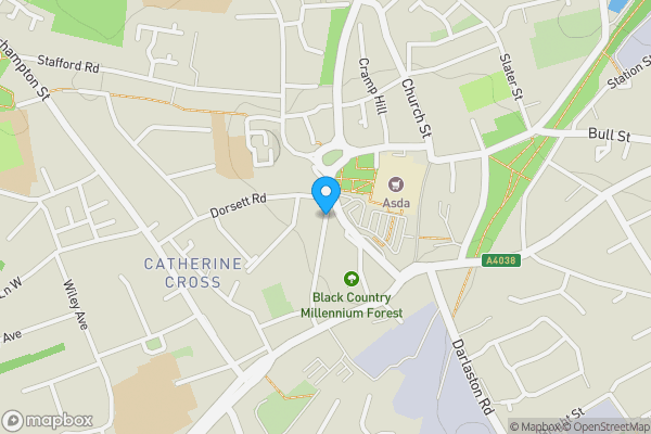Map location for King Edward Street, WEDNESBURY, West Midlands, WS10 8TN