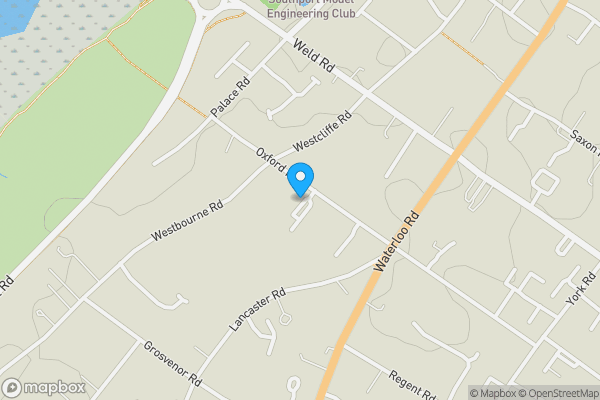 Map location for 21 Oxford Road, Southport, Merseyside, PR8 2JR