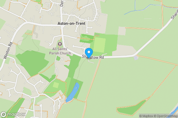 Map location for Brookside Stables, Shardlow Road, Aston-On-Trent, Derby, Derbyshire DE72 2AN