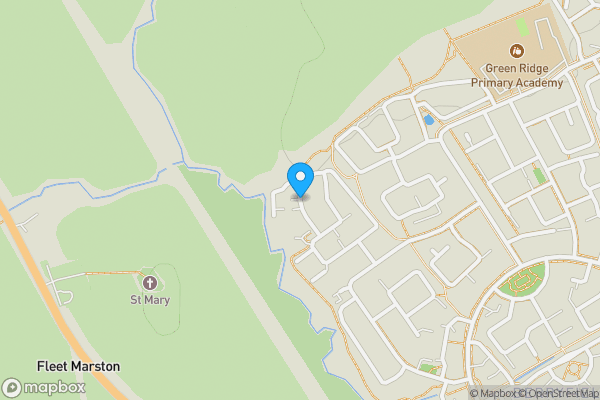 Map location for Berryfields Barn, Valerie Way, Berryfields, Aylesbury, Buckinghamshire, HP18 1AU