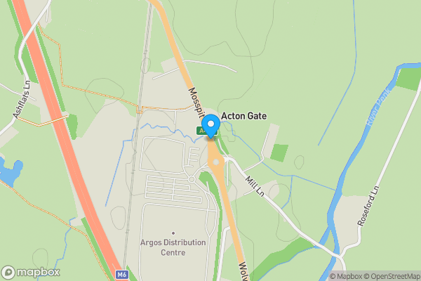 Map location for Mount Pleasant House and Cottage, Acton Gate, Stafford, Staffordshire ST18 9AA