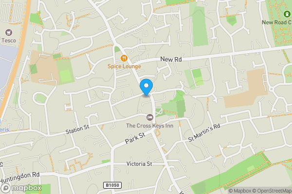 Map location for 10 High Street, Chatteris, Cambridgeshire, PE16 6BE