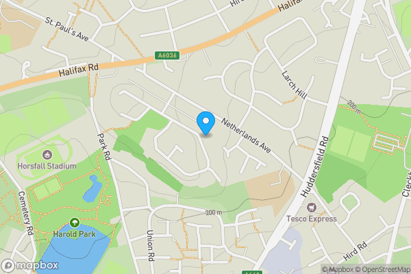 Map location for 29, St. Abbs Drive Bradford, BD6 1EJ