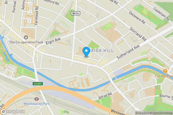 Map location for 2A & 2B,Chippenham Mews, Maida Vale, London, W9 2AW