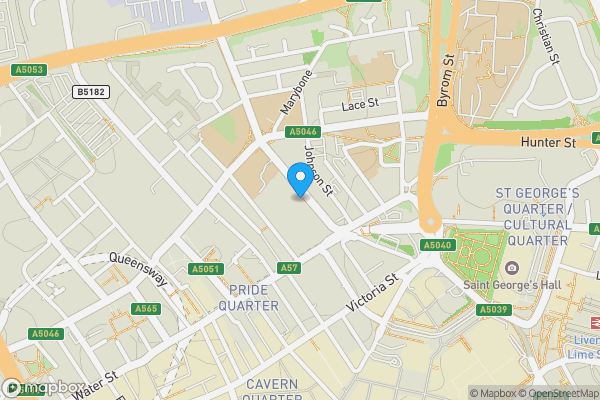 Map location for Apt.19 9 Hatton Garden, Liverpool, L3 2FE