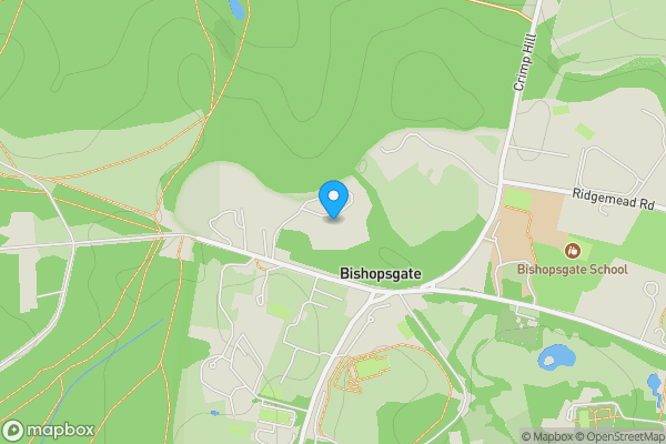 Map location for The Dell, 2 Bishopsgate Road, Englefield Green, Egham, Surrey, TW20 0XP