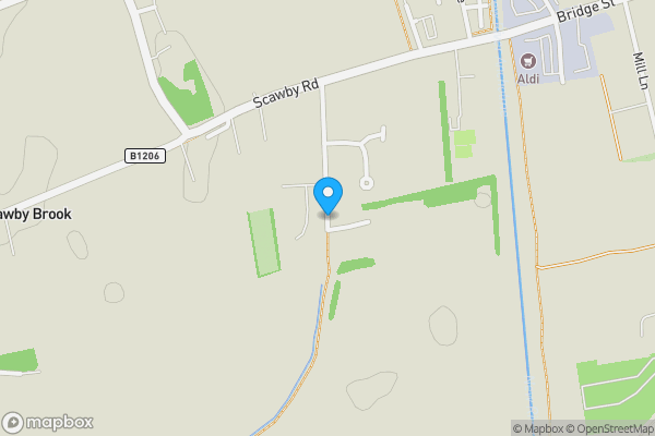 Map location for Silversides Lane, Brigg, DN20 9LQ