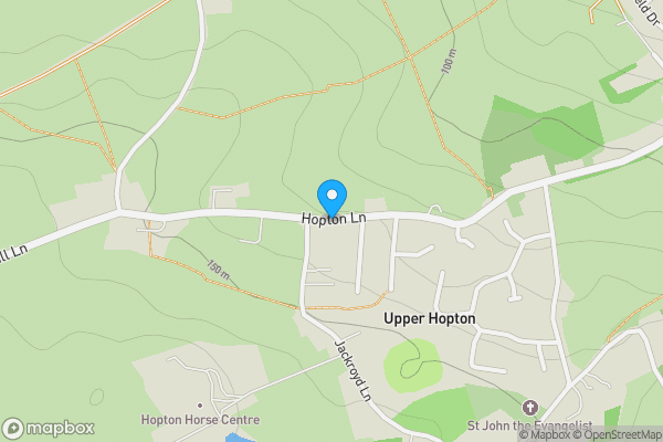 Map location for Hopton Lane, MIRFIELD, West Yorkshire, WF14 8JN