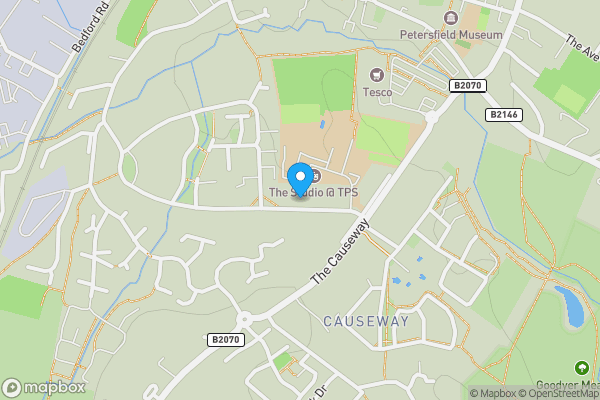Map location for 21a Cranford Road, Petersfield, Hampshire, GU32 3LX