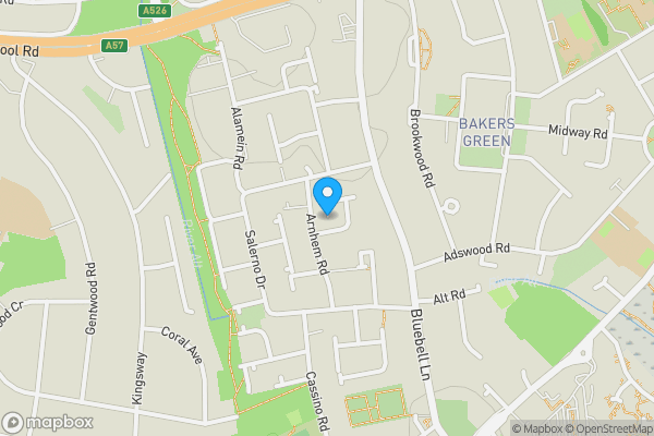 Map location for Slim Road, LIVERPOOL, Merseyside, L36 7TL